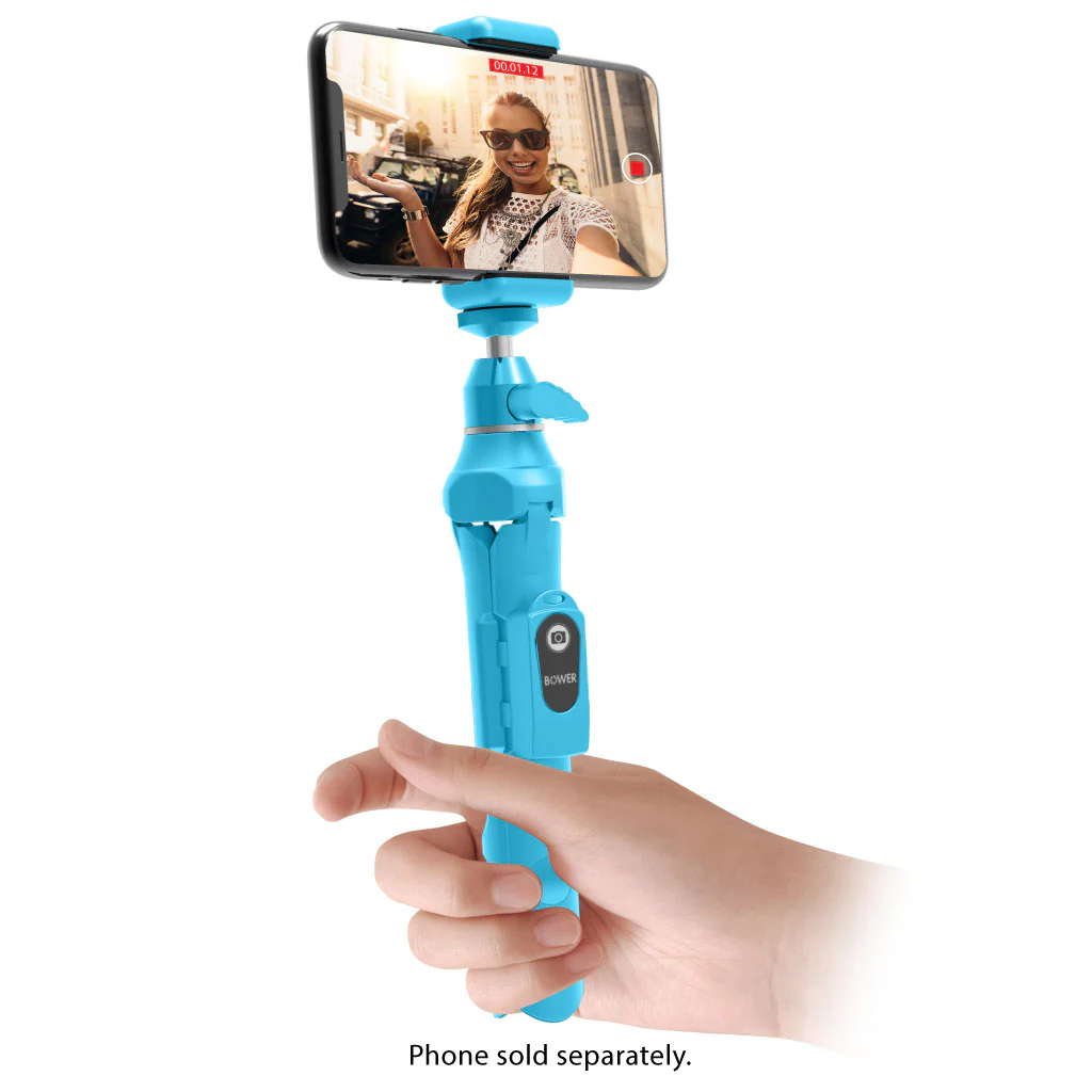 Bower 6-in-1 Tripod Selfie Stick (Blue) - Image 4