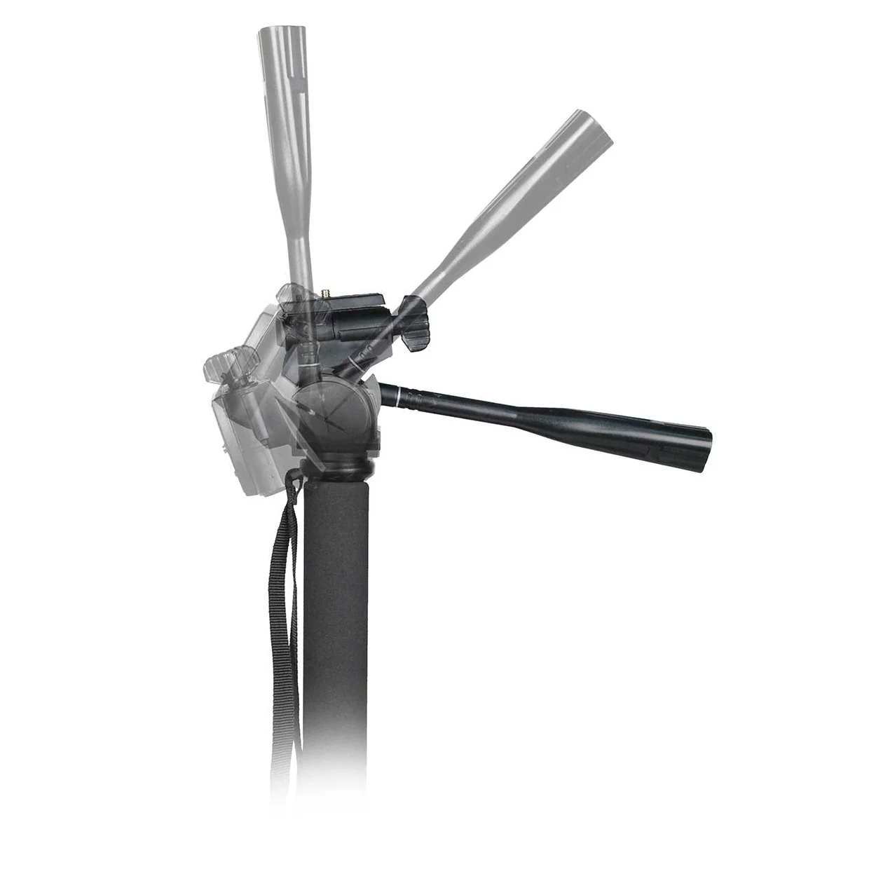 72'' Professional Monopod, w/ Tilt Head & QRP - Image 2